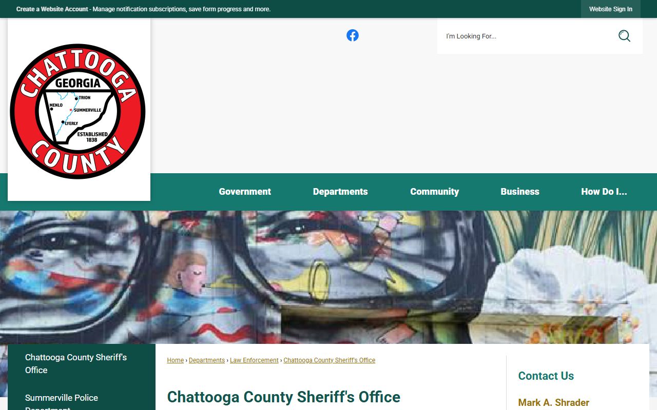 Chattooga County court records sheriff and jail information
