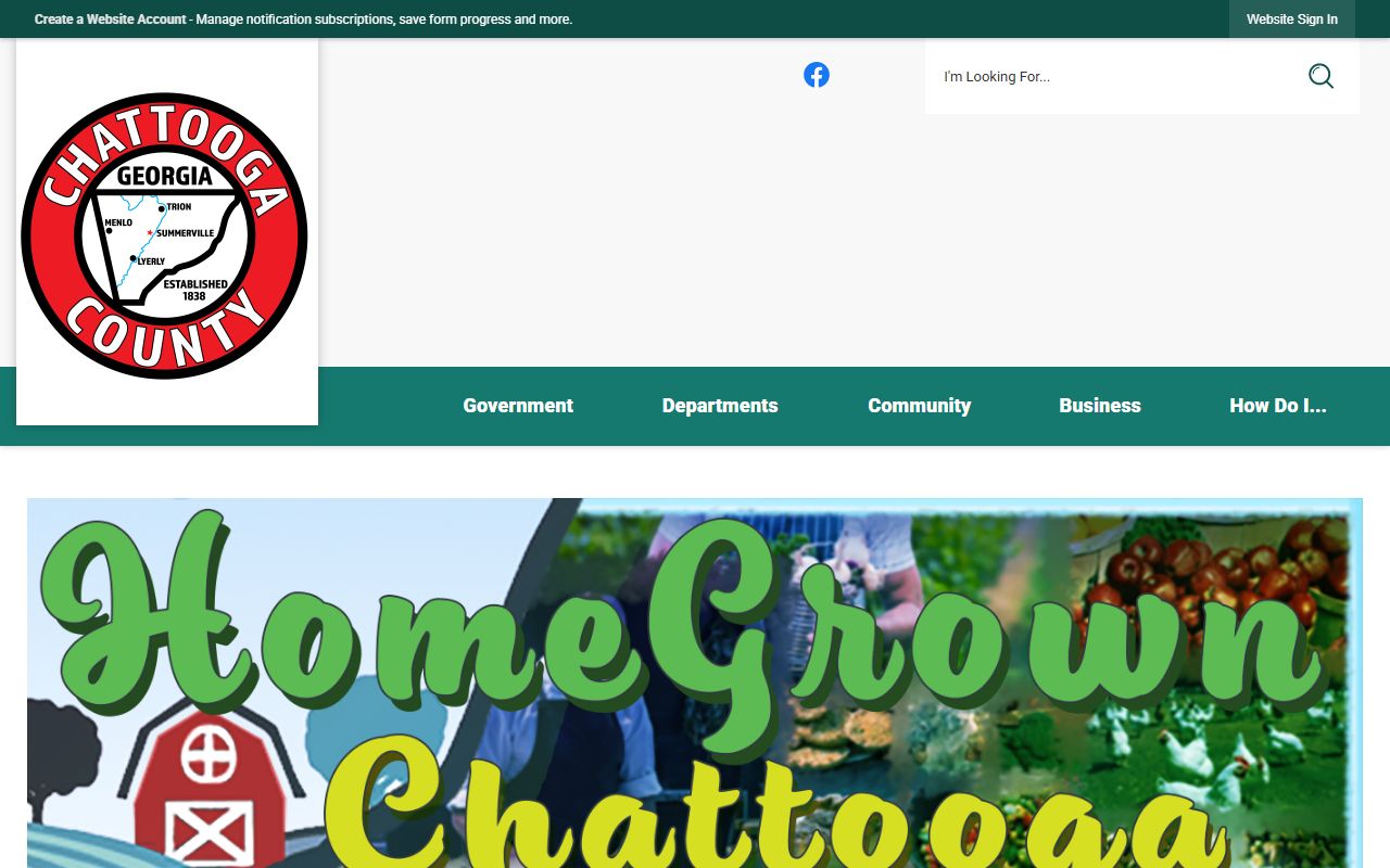 Chattooga County court records official county website